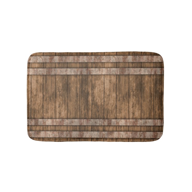Rustic Country Farmhouse Bath Mat Zazzle