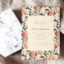 Rustic Country Flower Pink Classic Bridal Shower Invitation