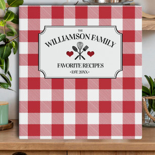 Rustic Country Kitchen Family Cookbook 3 Ring Binder
