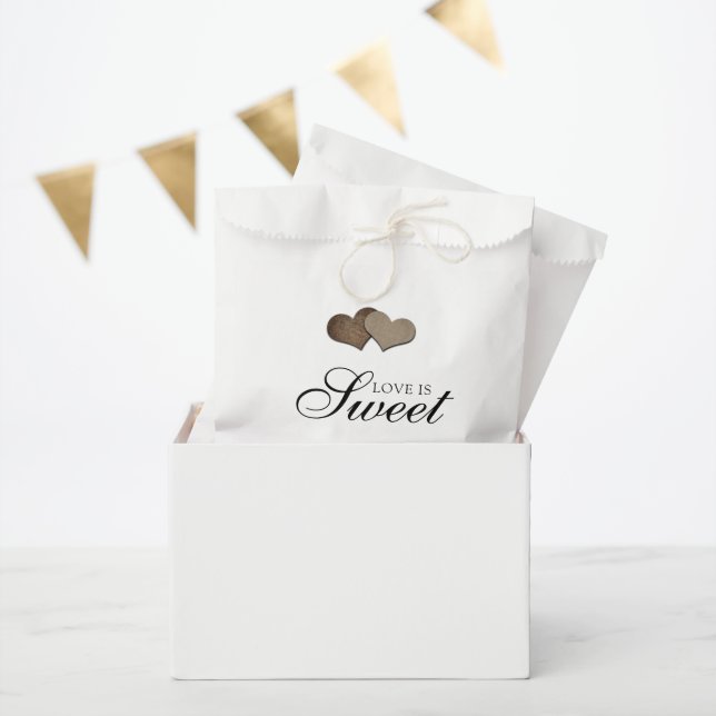 Rustic Country Love is Sweet Wedding Favor Bag (Party)