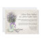Rustic Country Mason Jar Lace n Lavender Floral