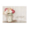 Rustic Country Mason Jar Roses Wedding RSVP Cards