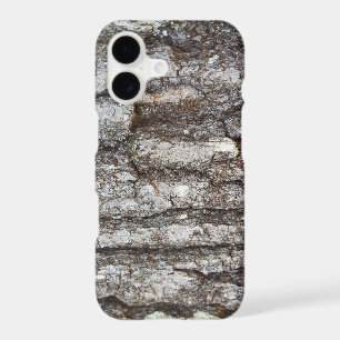 Rustic Country Nature Oak Tree Bark Photo iPhone 17 Case