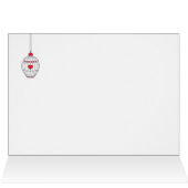 Rustic Country Photo Christmas Card (Inside Horizontal (Top))