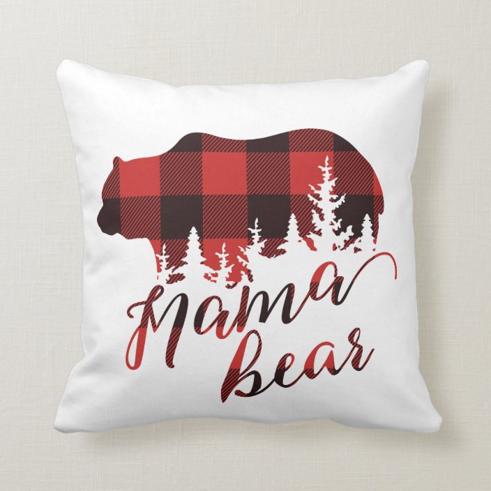 mama bear pillow