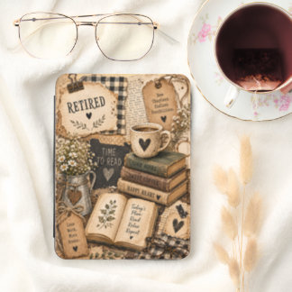 Rustic Country Retired Life Kindle Cover
