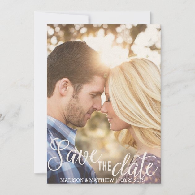 Rustic Country Save The Date Invitation Vintage
