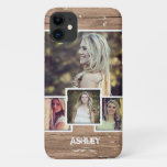 Rustic Country Style Picture Frame Photo Collage Iphone 11 Case at Zazzle