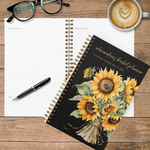 Rustic Country Sunflowers Wedding Planner