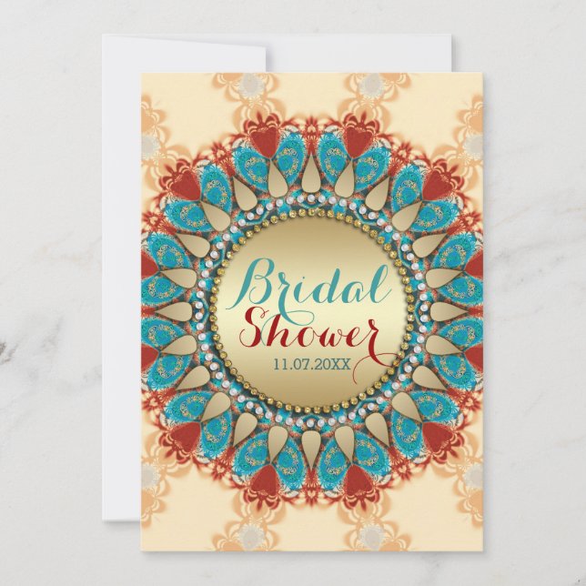 Rustic Country Sunshine Bridal Shower Invitation (Front)