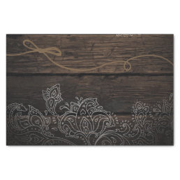 Rustic Country themed Wedding Tissue Paper