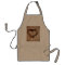 Rustic Country Twine Heart on Burlap Print