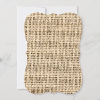 Rustic Country Vintage Burlap by allpattern at Zazzle