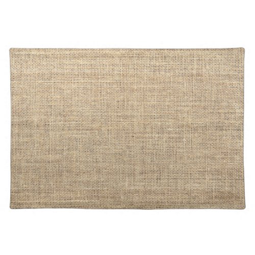 Rustic Country Vintage Burlap Cloth Placemat