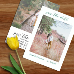 Rustic Country Wedding Save The Date Card