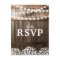 Rustic Country Wedding | String of Lights RSVP