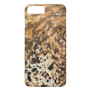 Rustic Country Western Long Horn Leather Pattern iPhone 8 Plus/7 Plus Case