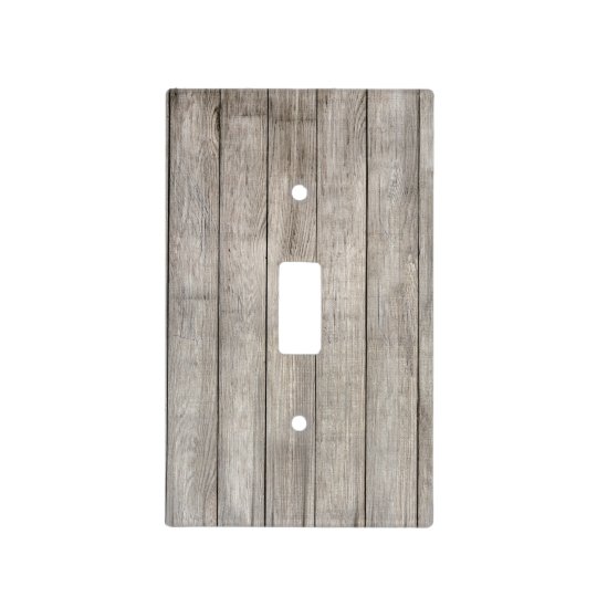 Rustic Country White Washed Faux Wood Light Switch Cover Rustic Country White Washed Faux Wood Light Switch Cover