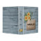 Rustic country wooden | Grandma monogram cookbook