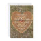 Rustic Country Wooden Heart Camo Wedding Invites