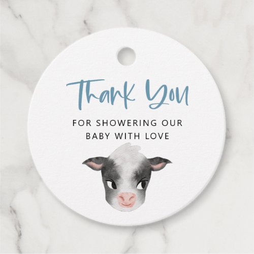 Rustic Cow Boy Baby Shower 