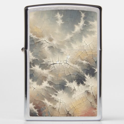 Rustic Crackle Abstract Zippo Lighter
