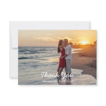 Rustic Crate of Lavender Wedding Thank You