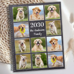 Rustic Create Your Own Puppy Dog Pet Journal  Planner<br><div class="desc">Custom pet photo collage calendar planner for your best friend. Keep all your dogs appointments, whether its veterinary visits, puppy play dates, dog grooming, or training all organized, every pet deserves a personalized pet photo planner ! Our dog photo planner has 11 photos to personalize, name and text. Design is...</div>