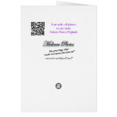 Rustic Cross- customize Cards (Back)