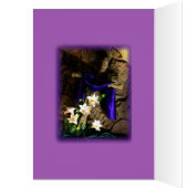 Rustic Cross- customize Cards (Inside (Left))