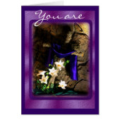 Rustic Cross- customize Cards (Front)