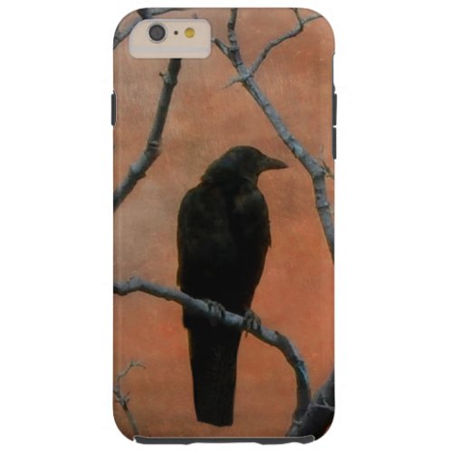 Rustic Crow Tough iPhone 6 Plus Case
