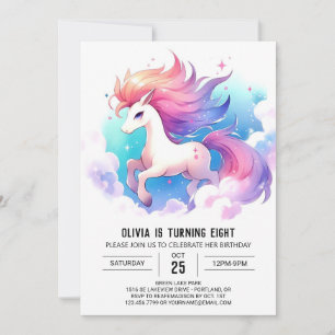 Rustic Custom Horse Birthday  Invitation