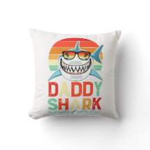 Rustic Daddy Shark Fathers Day