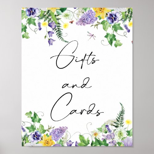 Rustic Daffodils  Wildflowers Gifts  Cards Sign