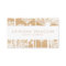 Rustic Dandelions on Wood Pattern Business Card