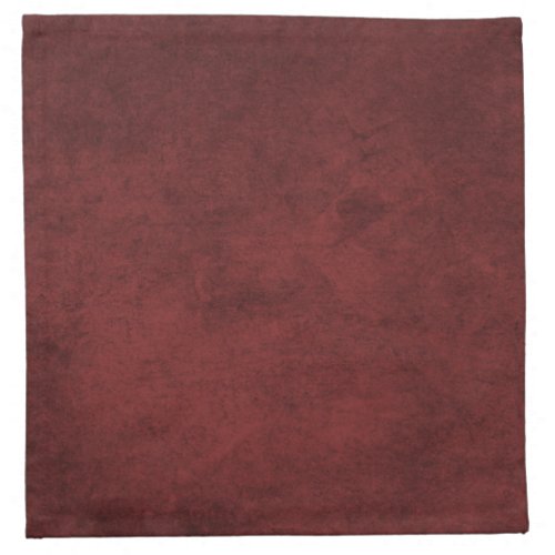 Rustic Dark Red Burgundy Cloth Napkin