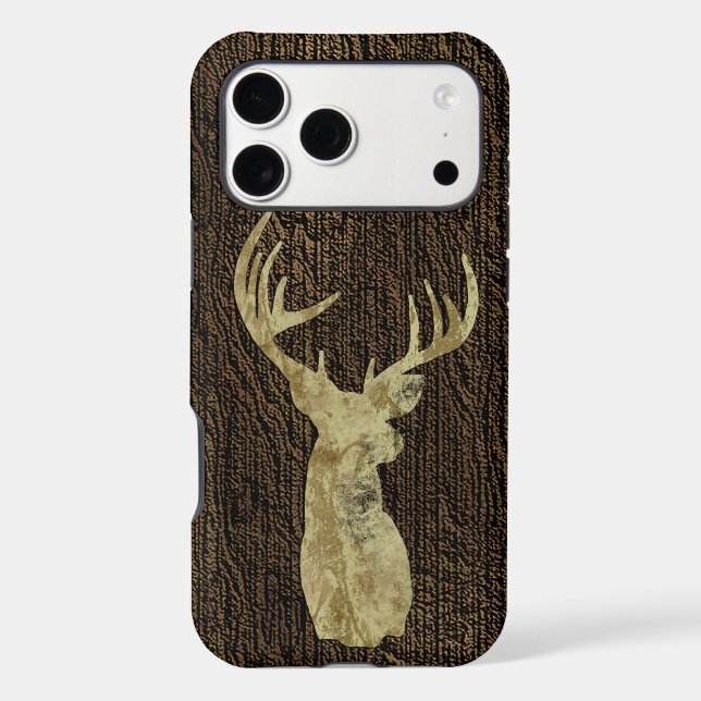 Rustic Deer Buck Iphone Case (Back)