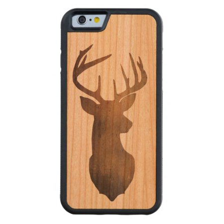 Rustic Deer Head Cell Phone Case