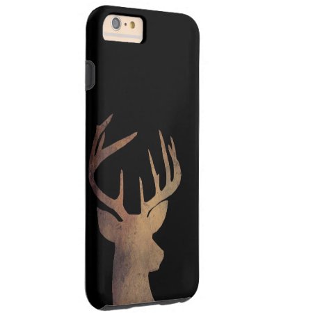 Rustic Deer Head Cell Phone Case