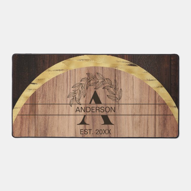 Rustic Desk Mat (Front)