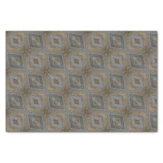 Rustic Diamond Pattern Weathered Woodgrain