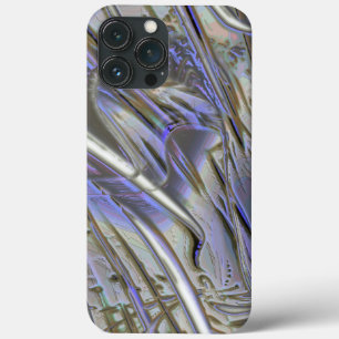 Rustic digital enlargement mix of polished carved iPhone 13 pro max case