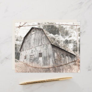 Rustic Distressed Gray Brown Barn Vintage Texture