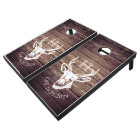 Rustic Distressed Wood Deer Head Custom