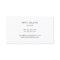 Rustic dog silhouette kraft business card