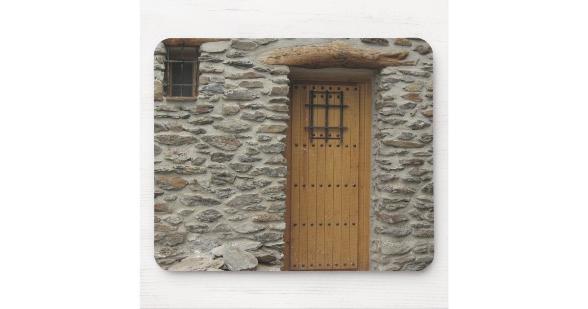 Rustic Door photo mouse Pad | Zazzle