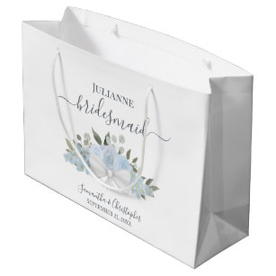 Dusty Blue Gift Bags