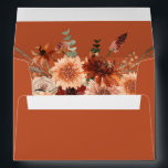 Rustic Earth & Champagne Florals - TerraC 2 Envelope<br><div class="desc">Complete your rustic themed wedding, graduation, or party suite with your Rustic Earth & Champagne Florals envelopes. Add your address or order blank and get address labels to complete the look. Hand painted, watercolor florals in peach, champagne beige, cream, and burgundy terra cotta are the feature in this Rustic Envelope....</div>