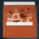 Rustic Earth & Champagne Florals - TerraC 2 Envelope<br><div class="desc">Complete your rustic themed wedding, graduation, or party suite with your Rustic Earth & Champagne Florals envelopes. Add your address or order blank and get address labels to complete the look. Hand painted, watercolor florals in peach, champagne beige, cream, and burgundy terra cotta are the feature in this Rustic Envelope....</div>